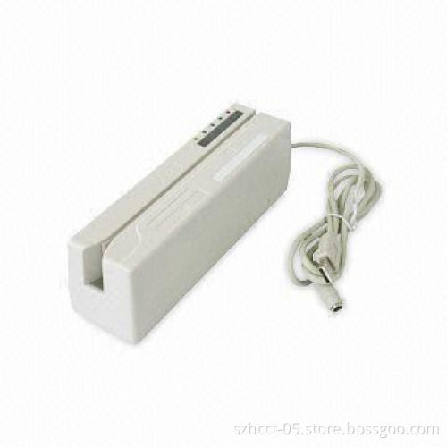 Magnetic Strip Reader/Writer with Manual Swipe and 12V DC/800mA Power Input